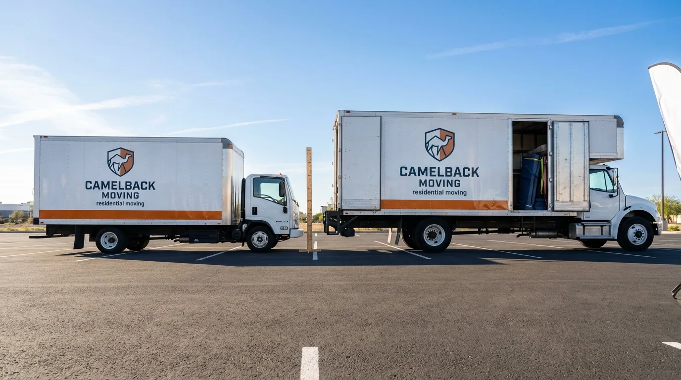 Moving truck size capacity guide in Galesburg